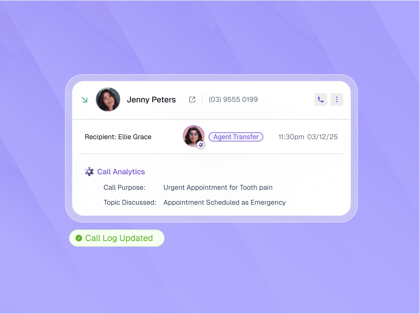 Call Context Captured