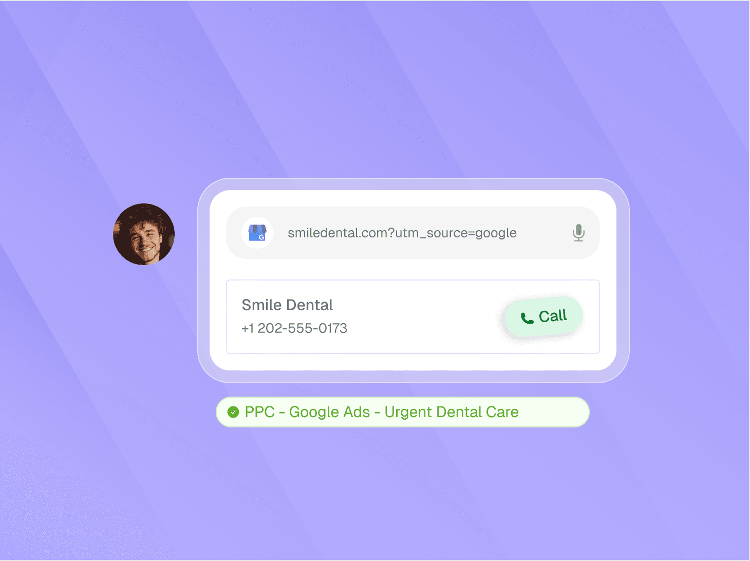 Visitor Lands on Website