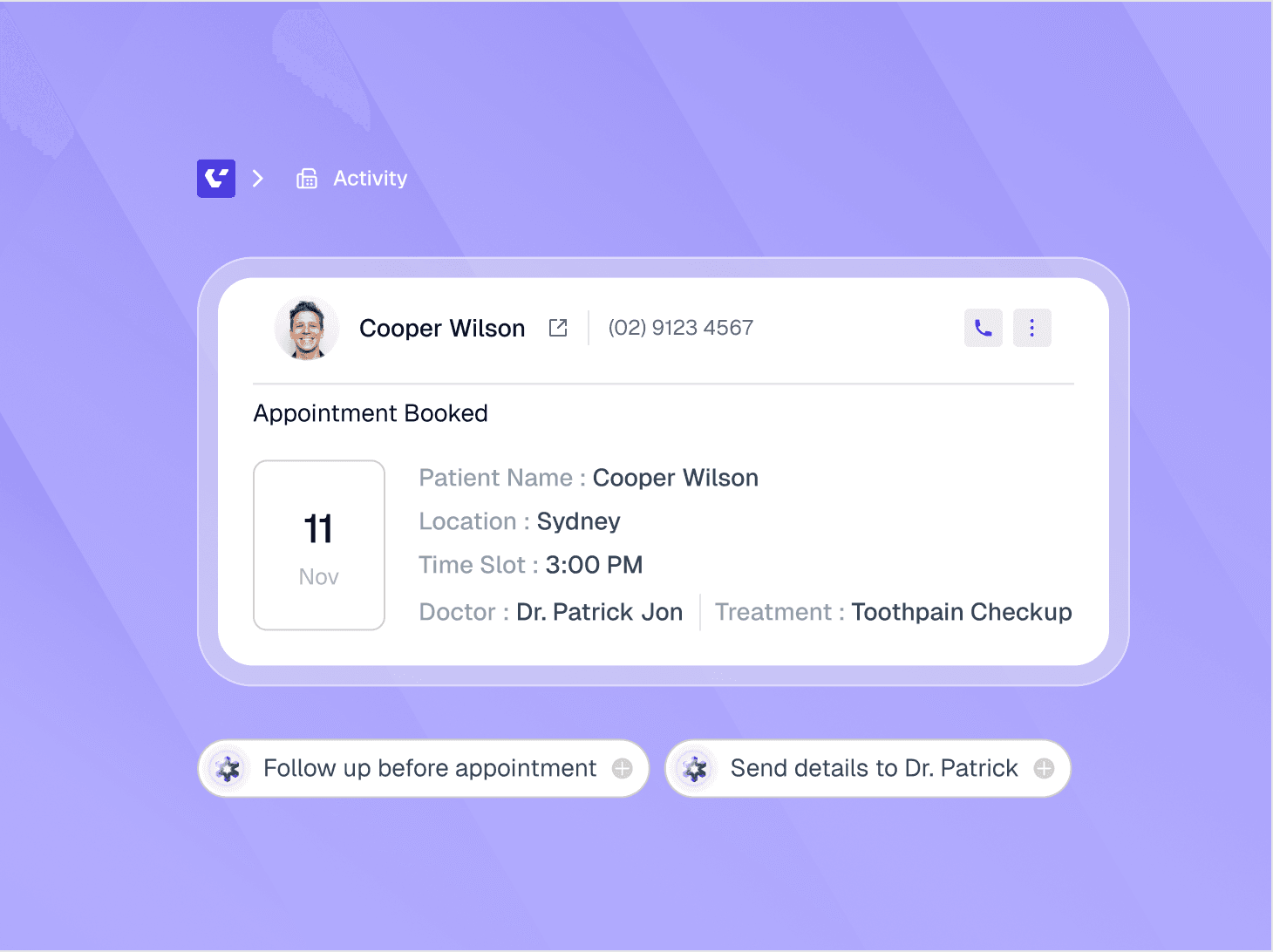 Caller Engages or Leaves Message